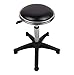 Char, Taburete de Trabajo Silla, fábrica de Laboratorio Silla giratoria, Taburete de Oficina Negro peluquería salón de Belleza Taburete Taburete médico Altura Ajustable 360 ° Giratorio-blac