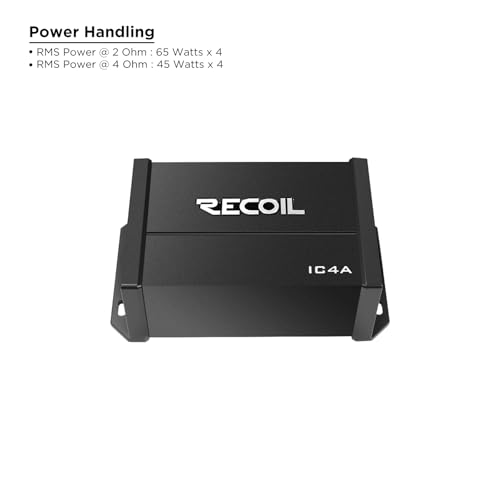 RECOIL IC4A Bluetooth 4-Channel Amp