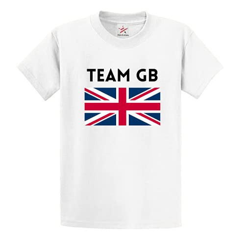 Second Ave Baby/Children's Team GB Supporter White T Shirt Top Kit