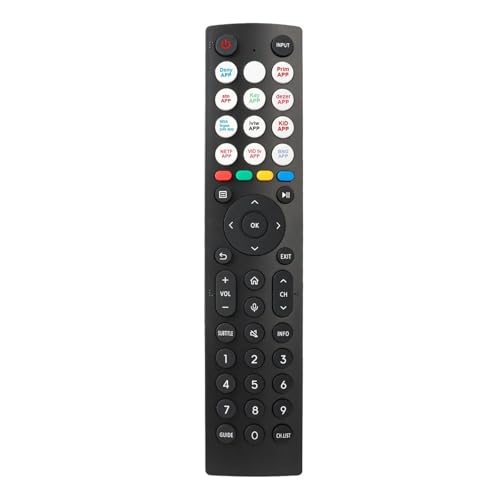 Télécommande de remplacement IR ERF2R36H compatible TV ERF3A80 et série 55A6CGTUK