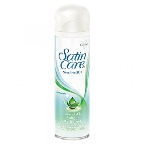 Gillette Satin Care Shaving Gel Sensitive 200ml