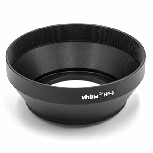 Materiale: metallo vhbw Paraluce compatibile con Nikon Nikkor AF 50mm 1:1.8D, AF 50mm 1:1.4D, 50mm 1:1.2 obiettivo nero, metallo, rotondo