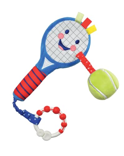 Little Sport Star Raqueta de Tenis para Bebés y Niños Pequeños | Juguete Sensorial Deportivo | Regalo para Recién Nacidos