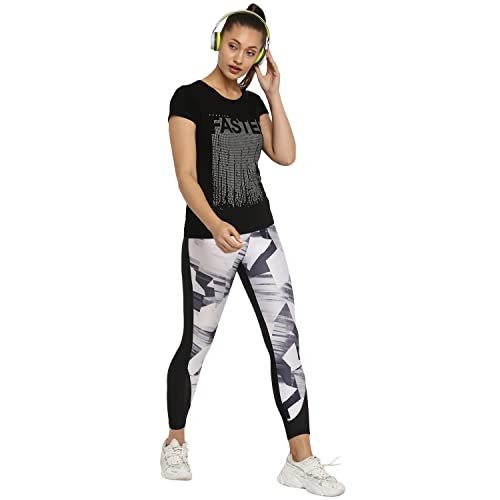 Image of Ap'pulse Women's Printed Short Sleeve Sport Tshirt Combo Pack