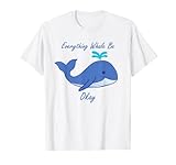 Originelles Design Everything Will Be Okay Wal-Grafik T-Shirt