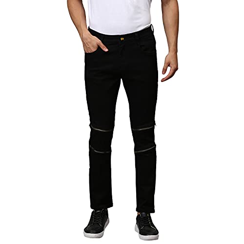 Image of Campus Sutra Men Denim Regular Fit Jeans