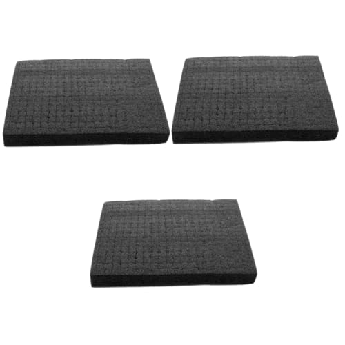 HOMSFOU 3pcs Foam Sheets for Packing Foam Inserts for Cases Mats for Floor Pad Packing