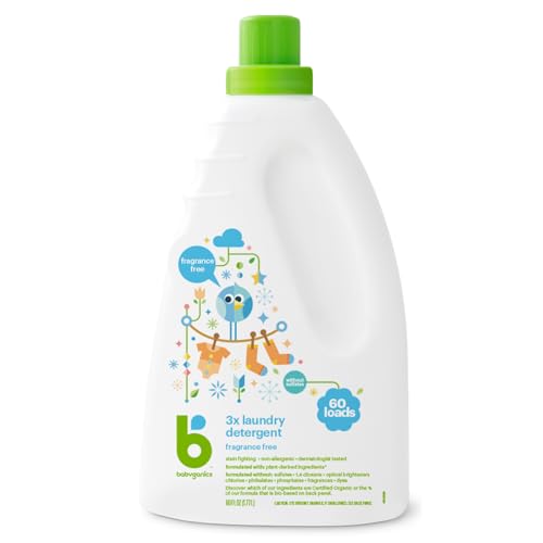Babyganics Baby Laundry Detergent - Lavender - 60 oz