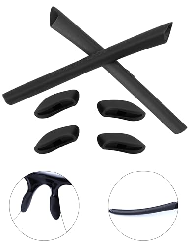 Image of Replacement Nose Pads Ear Socks Rubber Kits for Oakley Flak 2.0 OO9295 /Flak 2.0 XL OO9188 /Flak 2.0 Asian Fit OO9271