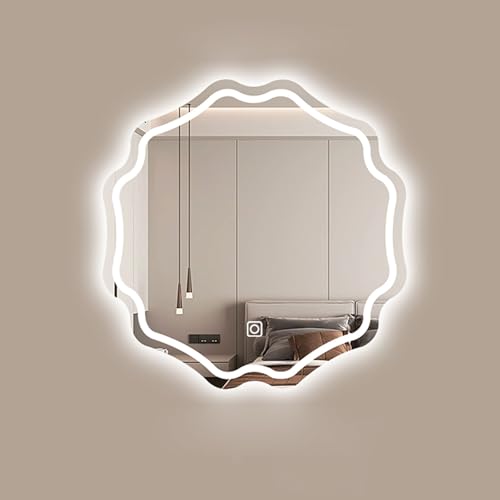 LED�o�X���[���~���[�A���C�g�t���A���i�K�����A3�F�A�t���[�����X�X�}�[�g�o�j�e�B���C�N�A�b�v�~���[�A���r���O���[���A�Q���A���ցA�����K���X�A�V���N��p(Transparent,70cm/28in)