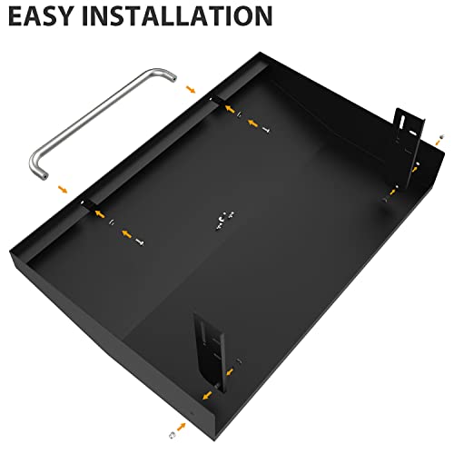 Upgrade Cover Hinged Lid w/Thermometer for Blackstone 36 Inch Griddle 1836 1554 1565 1825 1866 2149 1984 2151 1863 2122 1841 and More, Griddle Grill Hard Cover Flat Top Lid for Blackstone 36\" Lid - Thumbnail 6