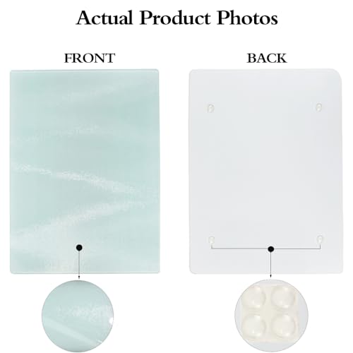 Tempered Glass Chopping Board for Kitchen Countertop Worktop Saver Protector Mat, Durable Cutting Board - Image 4
