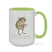 First of All Jesus Thinks I'm A Delight Flog Frog Christan Funny 15oz Coffee Mugs for Adult,Ceramic Tea Cup Novelty Mug for Men Women Tea Cup