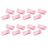 SOIMISS 20pcs Disposable Compressed Travel Towels Pink Nonwoven Soft Washcloths for Business Trips