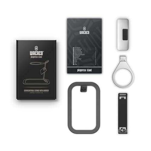 WACACO Picopresso Stand, Accessory for Picopresso, Made Up of Four Easily Dismountable Parts (For Picopresso Use Only), Black