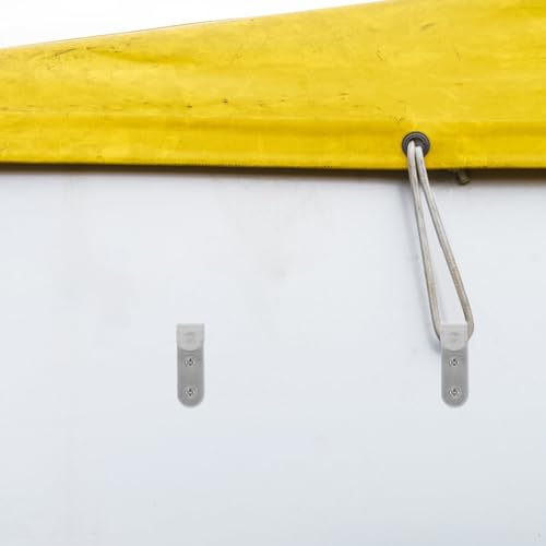 Tornillos para Toldos y ganchos Uonlytech para proteger el jardín de lluvia 8