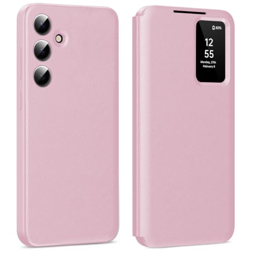 Étui portefeuille avec fenêtre transparente S View antichoc S26+