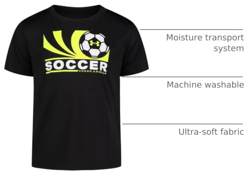 Image of Under Armour Boys' Short Sleeve Sports Graphic T-Shirt, Lightweight & Breathable, Relaxed Fit