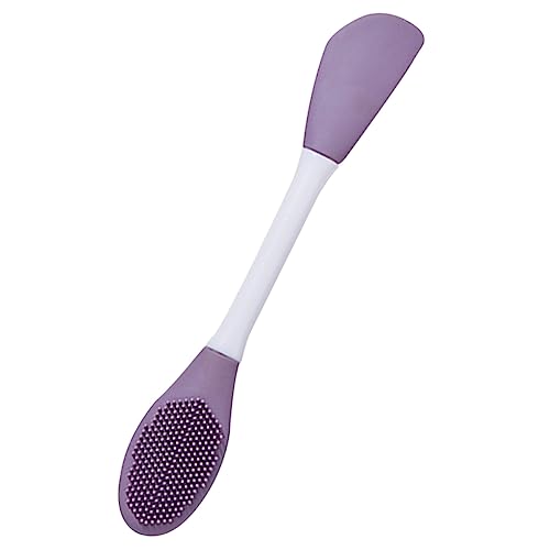 PLAFOPE Silicone Facial Mask Applicator Brush Dual-ended Beauty Tool Skin Care Brush for Face Mask Application Gentle and Easy to Clean