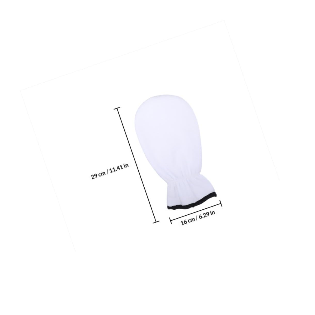 Moufles de Paraffine pour Mains, 2 Paires, Polyester Flanelle, Blancs | Lavables, Rétention de Chaleur Renforcée, Usage Maison, Soin Spa pour Mains