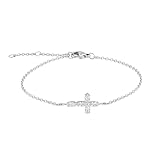 Tamaris Pulsera elegante de acero inoxidable pulido – plata – cadena de ancla ajustable hasta 21 cm – resistente al agua y agradable para la piel