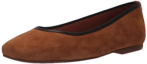 Seychelles Women's City Streets Ballet Flat, Cognac, 9