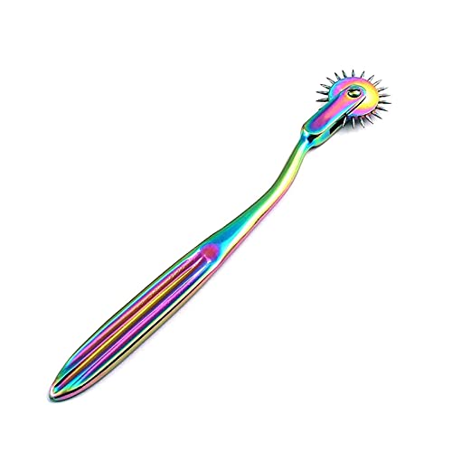 DDP Wartenberg Pin Wheel Pinwheel Single Head Diagnostic Multi Color Rainbow