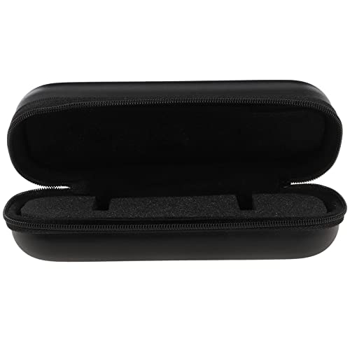 MUCKLILY Portable Watch Storage Case Durable Watch Box for Men Ergonomic Zipper Compact Design for Travel and Home Display Protects Against Stains and Scratches