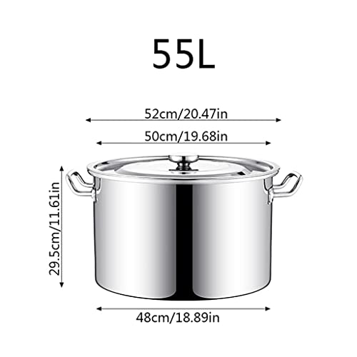 Marmite en acier inoxydable durable finie la cuisson hétérogène