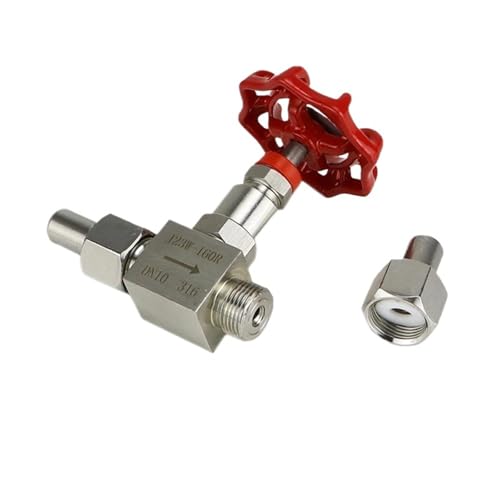 Vanne pointeau inox 304 1/4" robinet haute pression J13-160P - 3