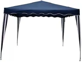 Gazebo Dobrável Articulado Sanfonada Fácil Tenda Praia 3x3m