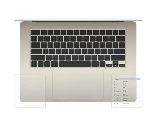 ClearView MacBook Air 15.3C` 2024 M3 / 2023 M2pm}bg ˒ጸn V[gJbgL[ vg p[XgpیtB CAX { mubNn
