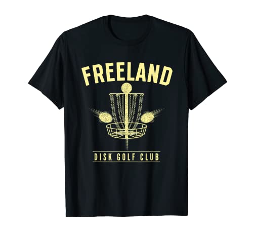 Freeland Disc Golf Club Michigan T-Shirt