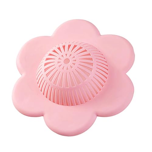 Colador de PVC para fregadero con ventosa rosa miniatura 3