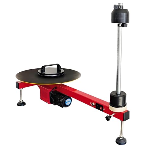 Elektryczny dozownik folii stretch 110 V, owijarka do palet, półautomatyczna folia stretch przemysłowa owijka, talerz obrotowy o średnicy 40 cm i wysokości 80 cm.