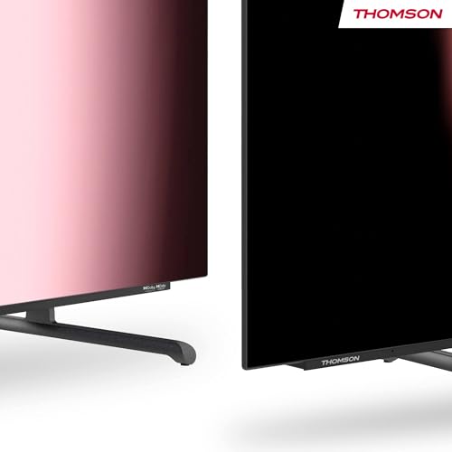 THOMSON 77 Zoll (195cm) OLED 4K UHD Smart Google TV, Wi-Fi, Dolby Vision IQ, Dolby Atmos, HDR10, Bluetooth 5.1, Triple-Tuner (Kabel/Satellit/Antenne), HDMI, CI+, A+ Panel - B0DLBT2CPR