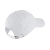 Nike-Unisex-Sportswear-Heritage86-Cap NIKE OneSize Swoosh H86, White/Metallic Silver, One Size
