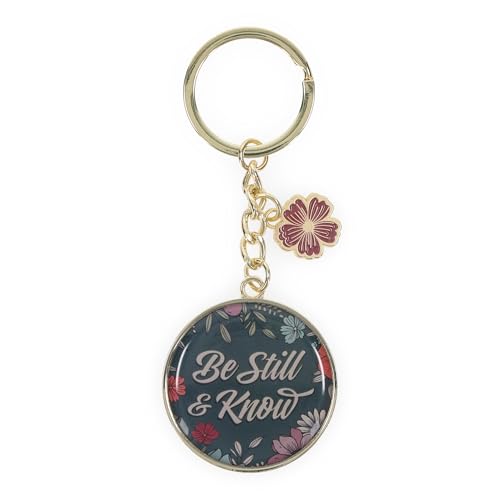 Image of Christian Art Gifts Inspirational Scripture Keychains with Charms for Women: Encouraging Bible Verses, Novelty Key Rings