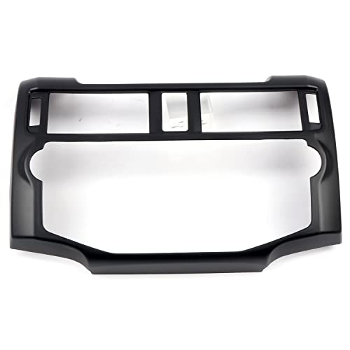 Autophoton For Toyota 4Runner 2014-2019 Matte Black Interior Console Navigation Cover Trim 1Pcs Car Accessories #TOP3
