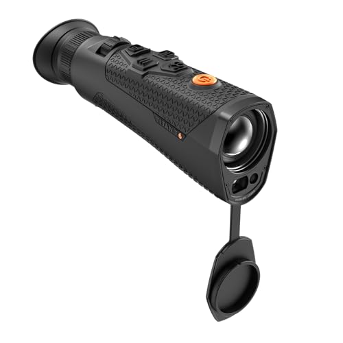 RIX Titan-T6 Thermal Monocular LRF 35mm 640x480 Thermal Imaging Monocular with Laser Rangefinder (50 Hz) 1920×1080 OLED Display Ideal for Night Hunting, Safety Level-Class I, Power Output＜1mW