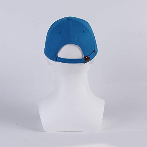 Image of LANGZHEN Unisex Baseball Cap 100% Cotton Fits Men Women Washed Denim Adjustable Dad Hat