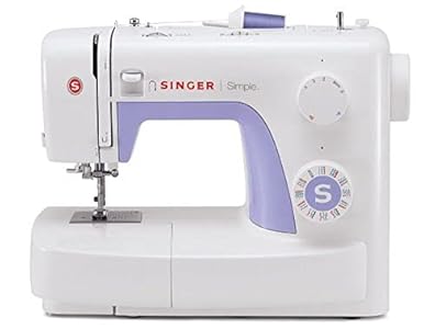 SINGER | Simple 3232 Sewing Machine with Built-In Needle Threader, & 110 Stitch Applications- Perfect for Beginners - Sewing Made Easy