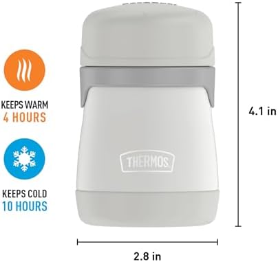 THERMOS Baby 7 oz. Vacuum Insulated Stainless Steel Food Jar - Gray image 5