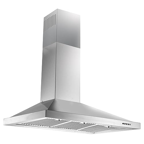 Zomagas ZMS-0190 36 Inch Range Hood, Wall Mounted Vent Hood In Stainless Steel thumb #6