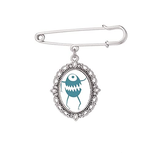 Broche créature Cyclops pour accessoiriser vos tenues de soirée et chemises