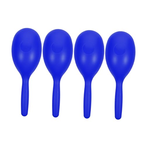 FUTUREORYY 4個マラカス 楽器 子供用 砂入りシェイカー パーティー応援小道具 風パーカッションラトル 鮮やか 軽量 おうち遊び 幼稚園活動