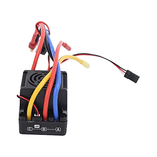 Controlador electrónico de velocidad 80A ESC impermeable coche 1/8 2