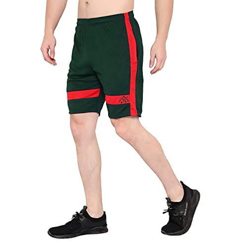 Image of Fort Worth Men's 4 Pack Gym Workout Shorts Quick Dry Bodybuilding Weightlifting Pants Training Running Jogger with Pockets (M)