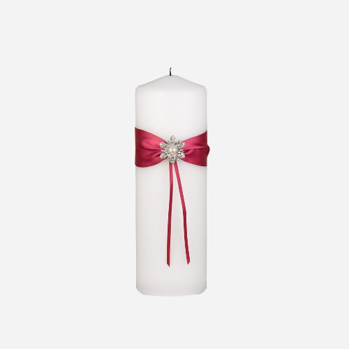 Hortense B. Hewitt Wedding Accessories Shimmering Rose, Unity Candle