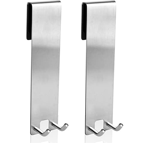2er Set Handtuchhalter Für Lochplatten - Weiß Edelstahl